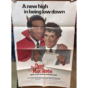 1980 “Devil & Max Devlin” ORIGINAL MOVIE POSTER 27” X 41” One Sheet Bill Cosby
